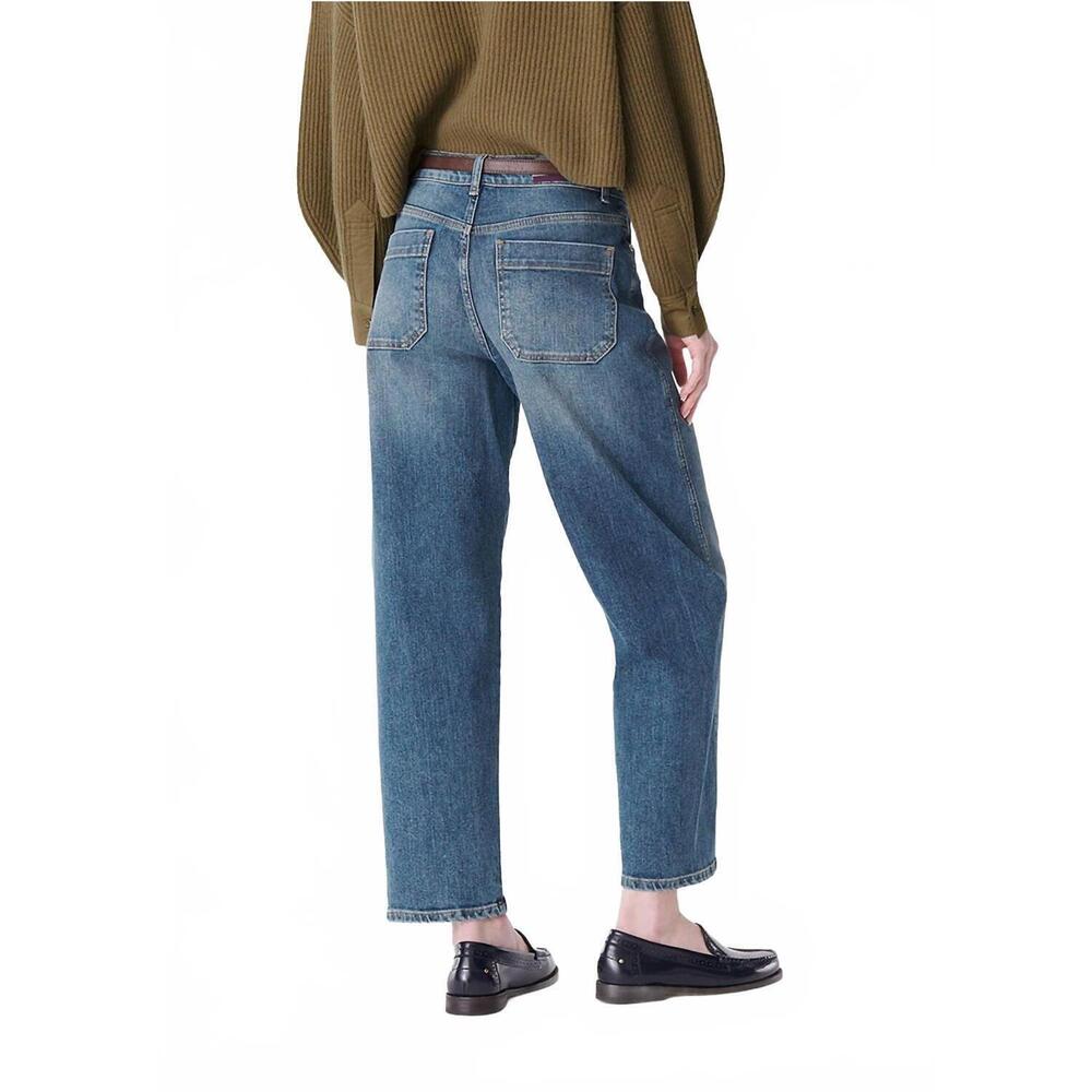 NEW VANESSABRUNO caleb denim jeans in bleu gris - Picture 2 of 4